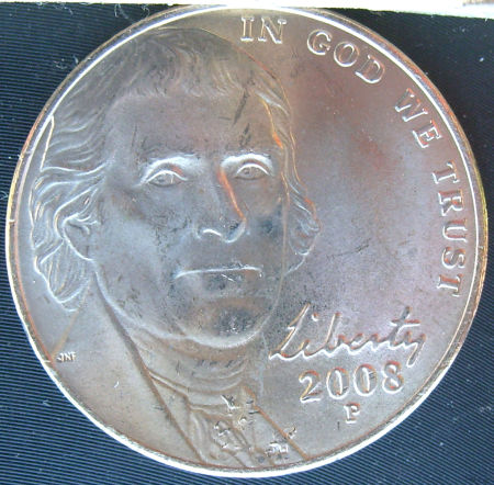 6-Coins-Jefferson-Nickel-2008-P-No-Dw-Designer-Initials